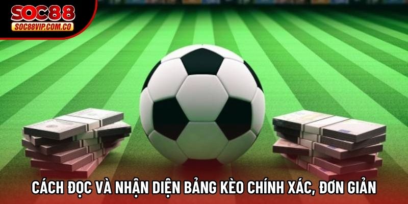 Cách đọc và nhận diện bảng kèo chính xác, đơn giản