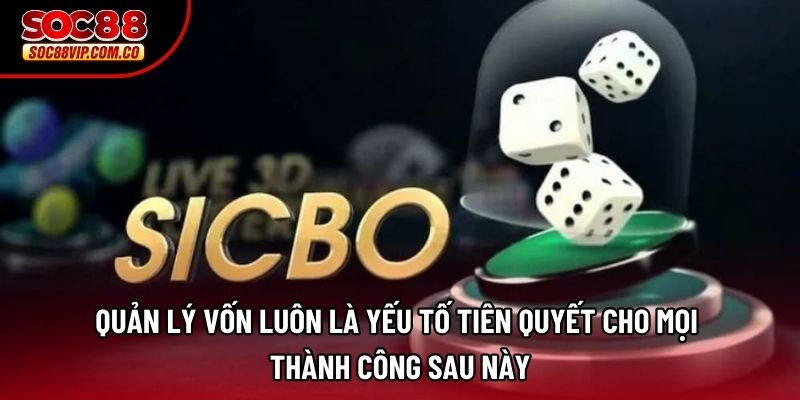 Quản lý vốn luôn là yếu tố tiên quyết cho mọi thành công sau này