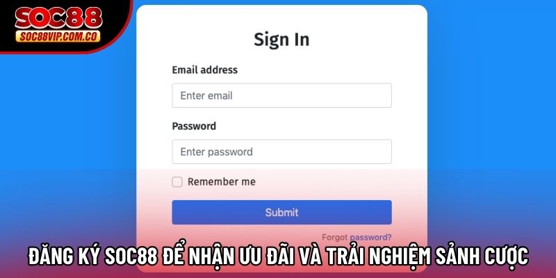 Đăng Ký Soc88 Để Nhận Ưu Đãi Và Trải Nghiệm Sảnh Cược