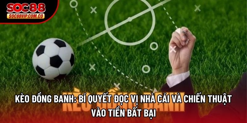 Kèo đồng banh: Bí quyết đọc vị nhà cái và chiến thuật vào tiền bất bại